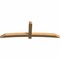 Ekena Millwork Bellingham Timber Gable Bracket, Western Red Cedar, 108"W x 36"H x 5 1/2"D x 5 1/2"F, 8/12 Pitch GBW108X36X0606BEL00SWR - alternate 3